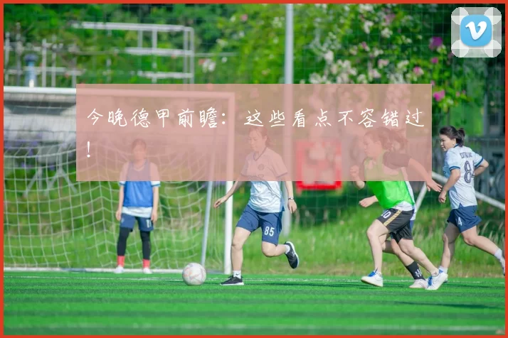 今晚德甲前瞻：这些看点不容错过！